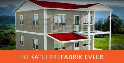 İki Katlı Prefabrik Ev Fiyatları